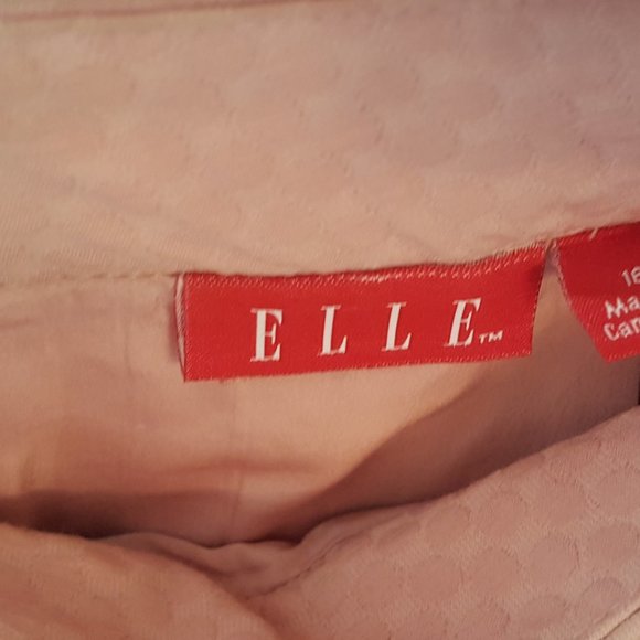 Girls SKIRT ELLE Sz 18 Pink Back Zip Pleats Excellent Condition - Picture 3 of 3